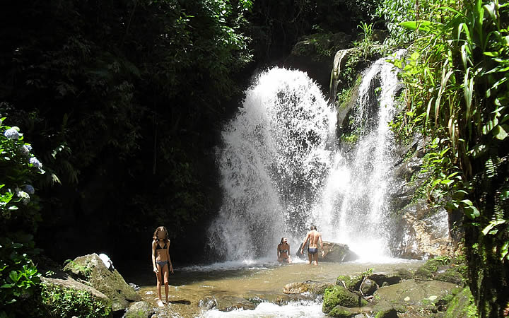Cachoeira Toca da Onça em Lumiar Cachoeira Toca da Onça em Lumiar
