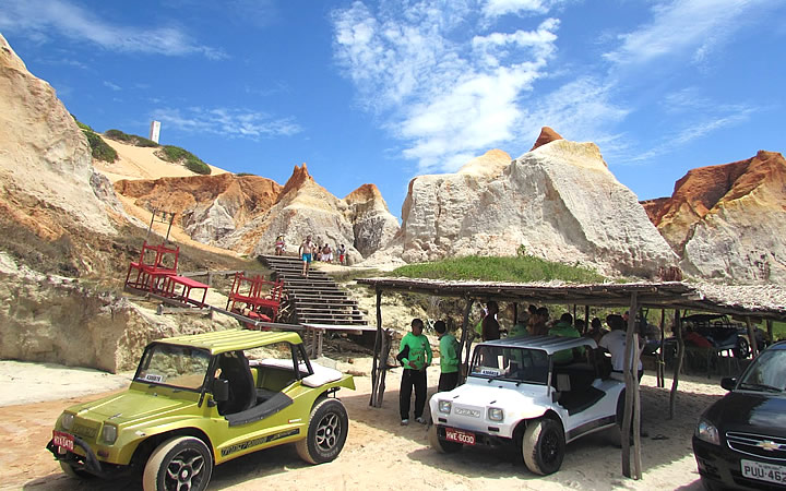 Carros de buggy em Morro Branco Carros de buggy em Morro Branco
