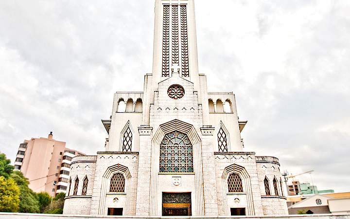 Fachada da Igreja de São Pelegrino