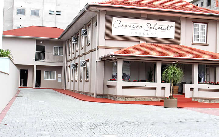 Fachada do Casarão Schmidt em Pomerode