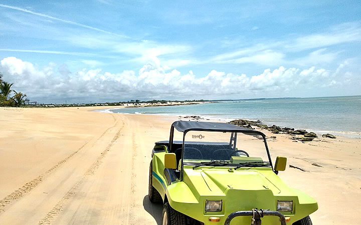 Passeio de Buggy pela Praia de Corumbau Passeio de Buggy pela Praia de Corumbau