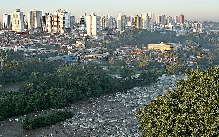 Vista aérea de Piracicaba Vista aérea de Piracicaba