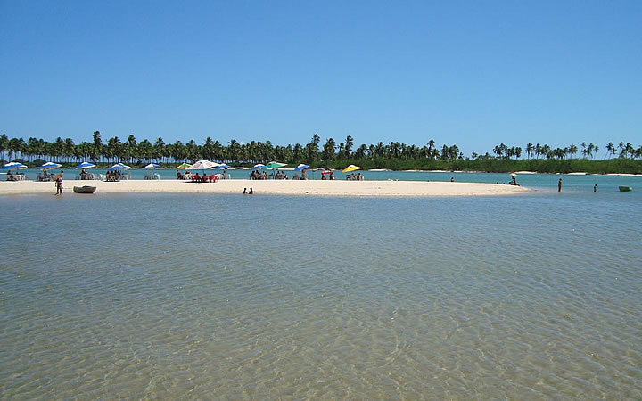 Praia da Barra do Jacuípe Praia da Barra do Jacuípe