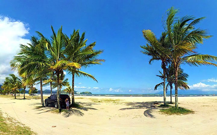 Praia do Indaiá em Caraguatatuba Praia do Indaiá em Caraguatatuba