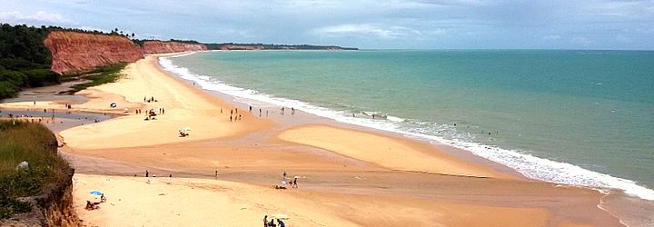 Praia em Prado no Sul da Bahia Praia em Prado no Sul da Bahia