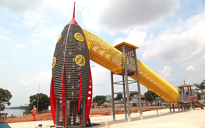 Praça do foguete em Imperatriz - Maranhão Praça do foguete em Imperatriz - Maranhão