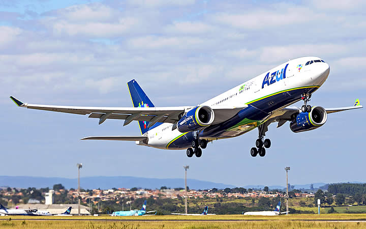 Aeronave da companhia Azul Aeronave da companhia Azul
