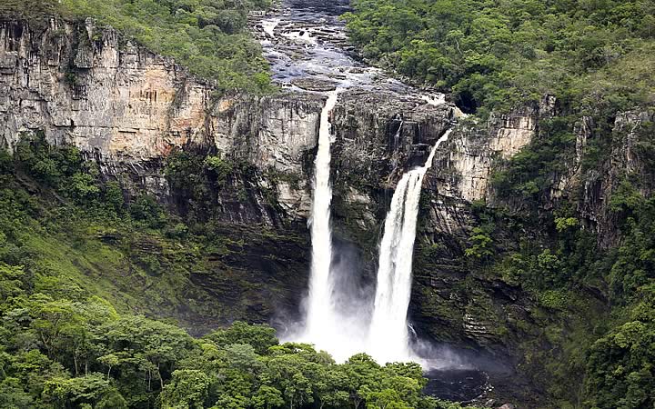 Cachoeira do Parques nacionais da Chapada dos Veadeiros Cachoeira do Parques nacionais da Chapada dos Veadeiros