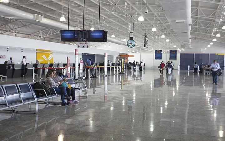 Interior do aeroporto Interior do aeroporto
