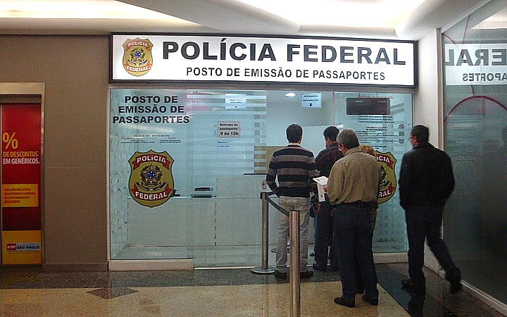Posto federal no aeroporto Posto federal no aeroporto