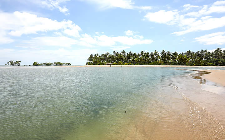 Ilha de Boipeba Praia do Ponta dos Castelhanos em Ilha de Boipeba