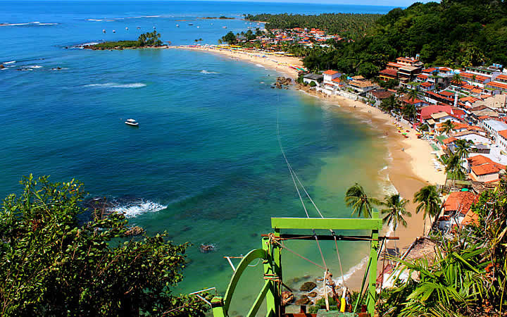 Praias do Morro de São Paulo - Tirolesa Praias do Morro de São Paulo - Tirolesa