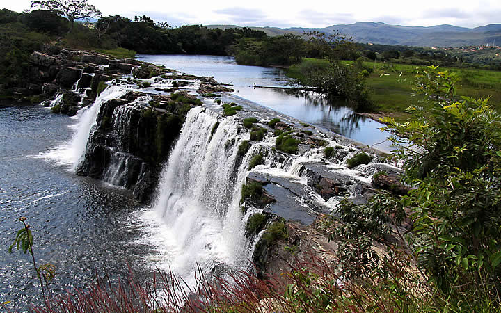 Cachoeira na Serra do Cipó Cachoeira na Serra do Cipó