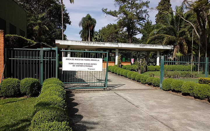 Entrada do Jardim Botânico - SP Entrada do Jardim Botânico - SP