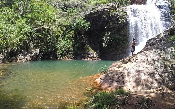 Homem na Cachoeira - Chapada Imperial Homem na Cachoeira - Chapada Imperial
