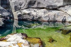 Lago no vale da lua - Chapado dos veadeiros