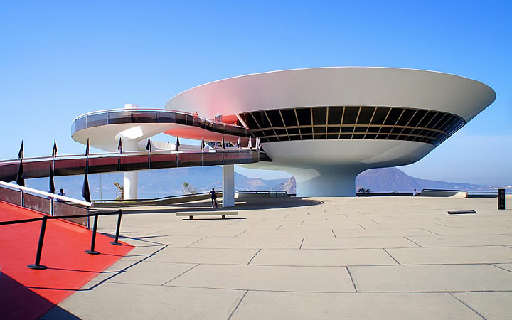 MAC Niterói - Fachada MAC Niterói - Fachada