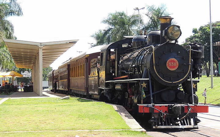 Trem Maria Fumaça em Campinas a Jaguariúna Trem Maria Fumaça em Campinas a Jaguariúna