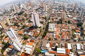 Visão aérea de Campo Grande