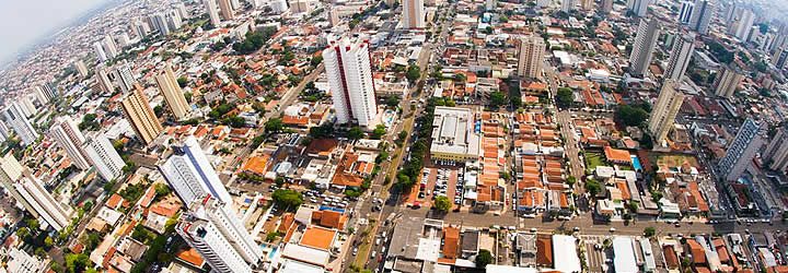 Visão aérea de Campo Grande Visão aérea de Campo Grande