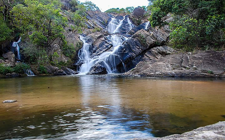 Cachoeira no Parque estadual dos Pirineus - Cocalzinho de Goiás Cachoeira no Parque estadual dos Pirineus - Cocalzinho de Goiás - Cidades próximas a Brasília