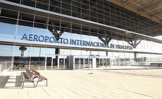 Fachada do aeroporto internacional de Viracopos Fachada do aeroporto internacional de Viracopos
