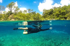 Flutuação em Bonito