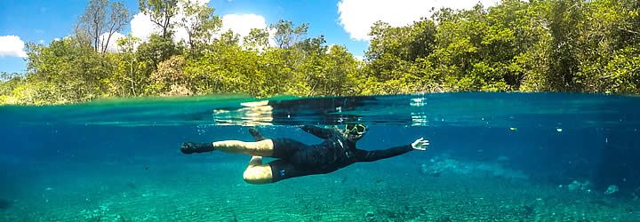 Flutuação em Bonito Flutuação em Bonito