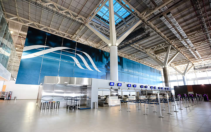 Interior do aeroporto Viracopos Interior do aeroporto Viracopos