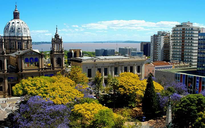 Praça Matriz em Porto Alegre Praça Matriz em Porto Alegre