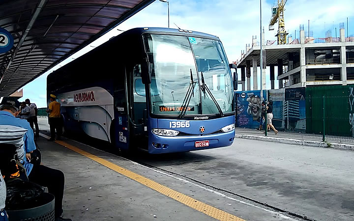 Ônibus da viação Águia Branca em Osasco Ônibus da viação Águia Branca em Osasco