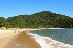 Praia em Boiçucanga