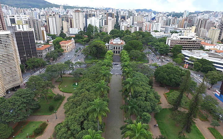Praça da Liberdade em Belo Horizonte Praça da Liberdade em Belo Horizonte