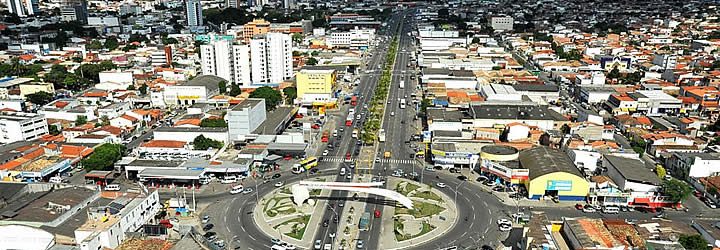 Vista aérea do centro de Feira de Santana Vista aérea do centro de Feira de Santana