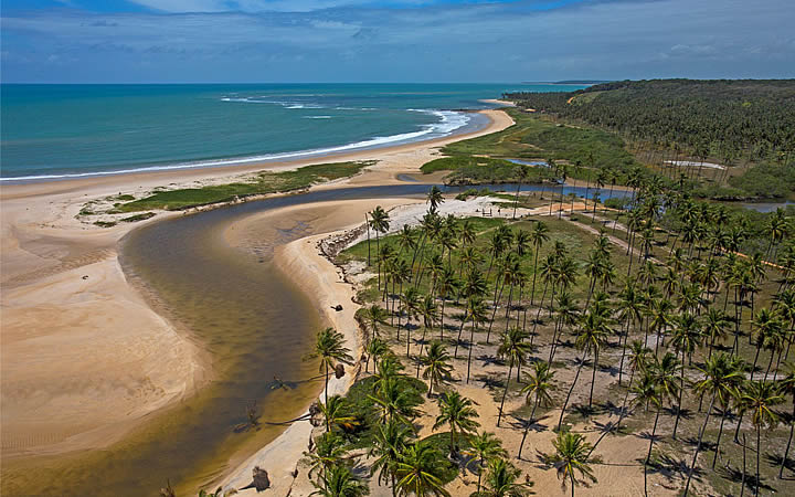 Praia em Corruipe Praia em Corruípe