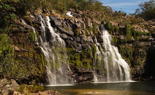 Cachoeira em Cavalcante