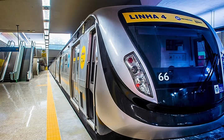 Metrô no rio de janeiro Metrô no rio de janeiro