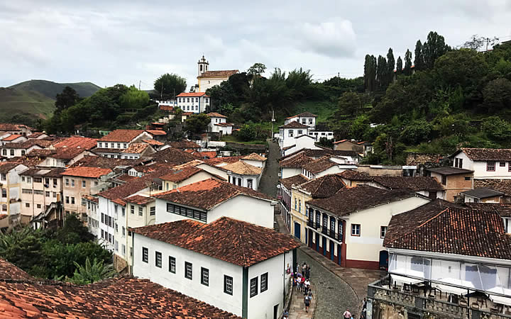 Vista para cidade de ouro preto Vista para cidade de ouro preto