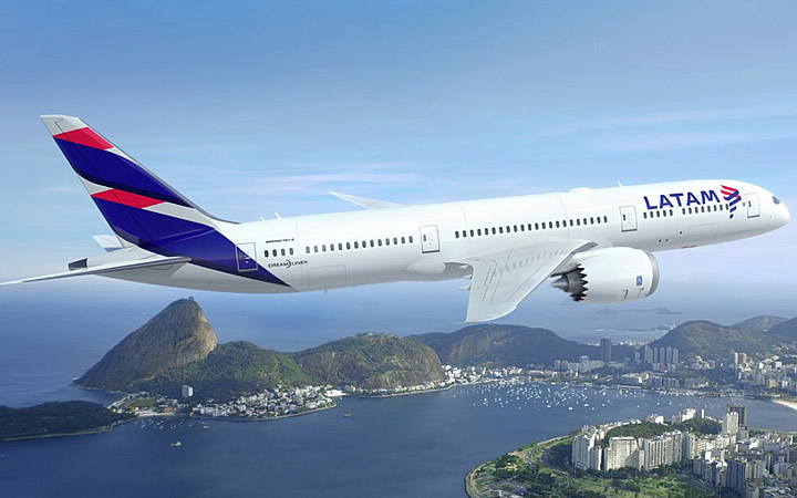 Avião da Latam Avião da Latam