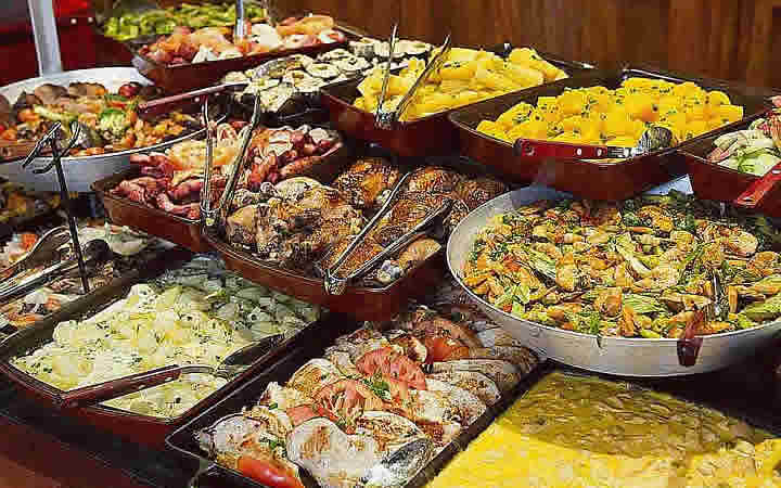 Comidas do restaurante Comidas do restaurante