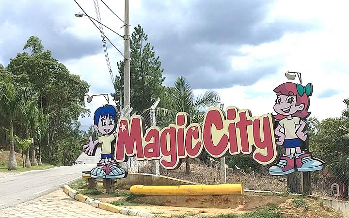 Letreiro do Magic City Letreiro do Magic City