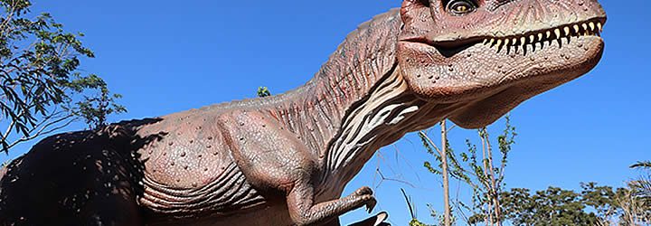 Parque dos Dinossauros em SP Parque dos Dinossauros em SP