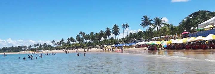 Praia em Guarajuba Praia em Guarajuba