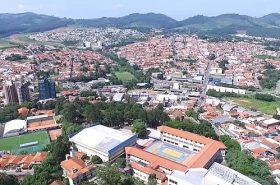 Vista aérea de Bragança Paulista