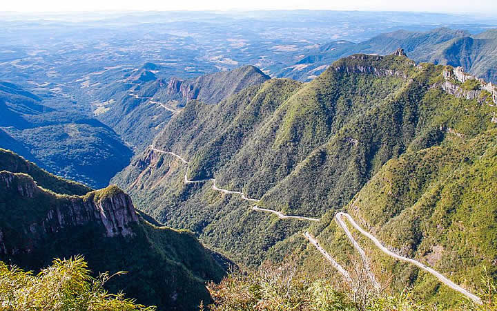 Vista panorâmica da Serra do Rio do Rastro Vista panorâmica da Serra do Rio do Rastro