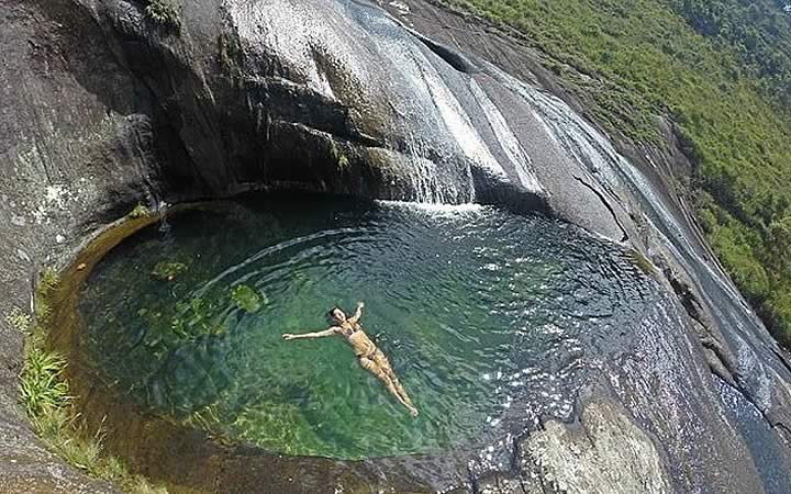 Cachoeira no Parque nacional Caparaó Cachoeira no Parque nacional Caparaó