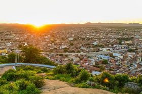 Por do sol em Caruaru
