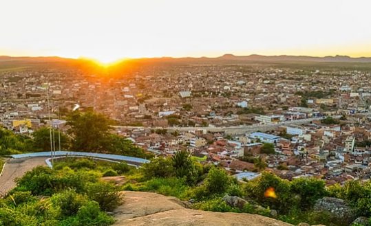 Por do sol em Caruaru