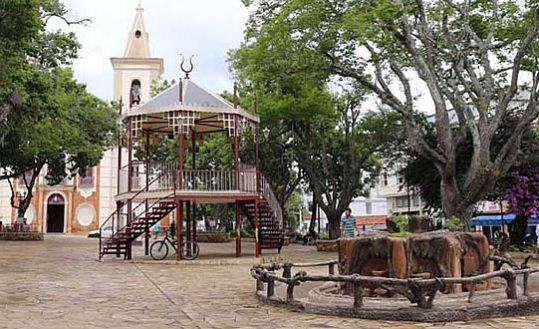 Praça Matriz de Baependi