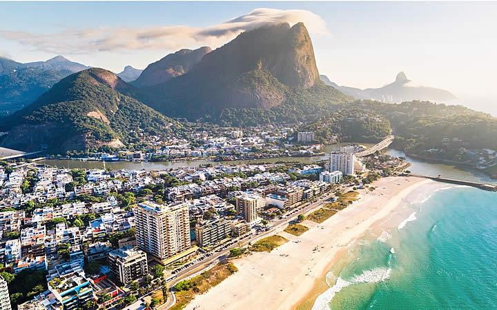 Vista aérea da Barra da Tijuca Vista aérea da Barra da Tijuca